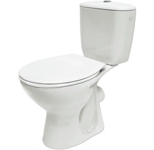 Wit staand toilet van keramiek