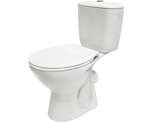 FORM&STYLE Staand toilet Negos ovaal wit PK-uitgang