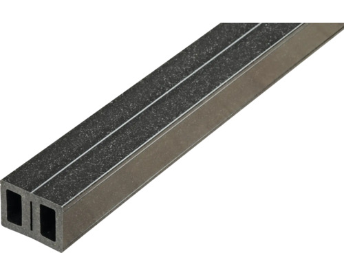 Rechthoekig profiel van kunststof