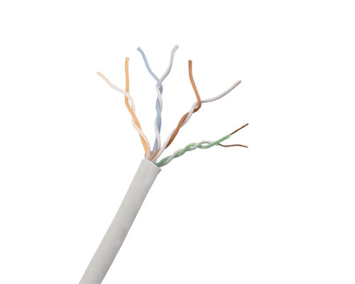 Netwerk installatiekabel CAT5E UTP grijs 10 m Netwerkkabel met blootliggende draden