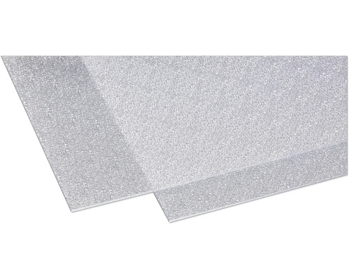 GUTTA Polystyrolplaat kristal helder 500x1000x5 mm Polycarbonaatplaat met structuur