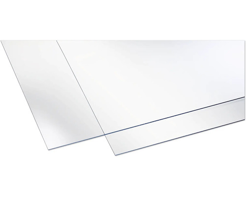GUTTAGLISS® Kunststofplaat polystyrol glad helder 1000x1000x5 mm