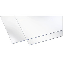 GUTTAGLISS® Kunststofplaat polystyrol glad helder 2000x1000x5 mm