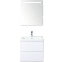Wastafelonderkast met spiegel en verlichting