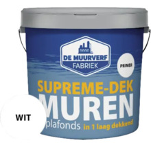 Emmer witte muurverf voor plafonds en muren