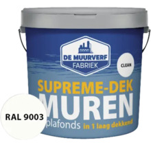 Emmer muurverf RAL 9003