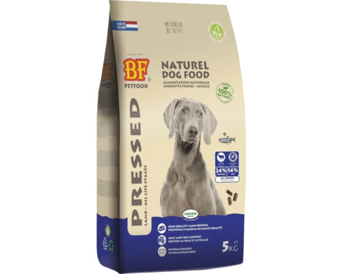 BF Petfood Naturel hondenvoer met lam, 5 kg