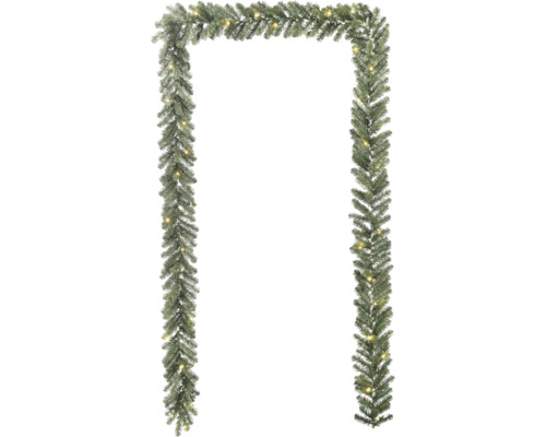 LAFIORA Guirlande Colorado met LED verlichting lengte 500 cm Decoratieve dennen slinger met verlichting voor feestelijke gelegenheden.