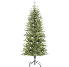 Kunstmatige kerstboom op metalen standaard