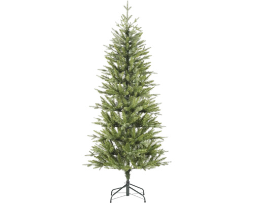 Kunstmatige kerstboom op metalen standaard