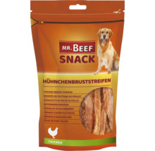 Mr. Beef Snack kippenborststrepen verpakking voor honden