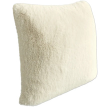Vierkant kussen met bontlook