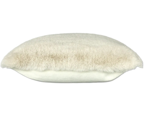 Zacht kussen met een imitatievacht