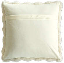 Decoratief kussen met bontrand
