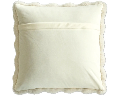 Decoratief kussen met bontrand