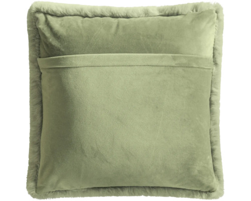 Decoratief kussen met bontrand