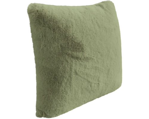 Vierkant decoratief kussen van imitatiebont