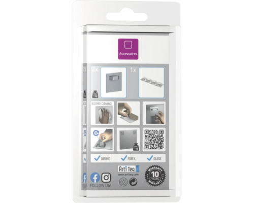 Arti Teq accessoirepakket met montage-instructies