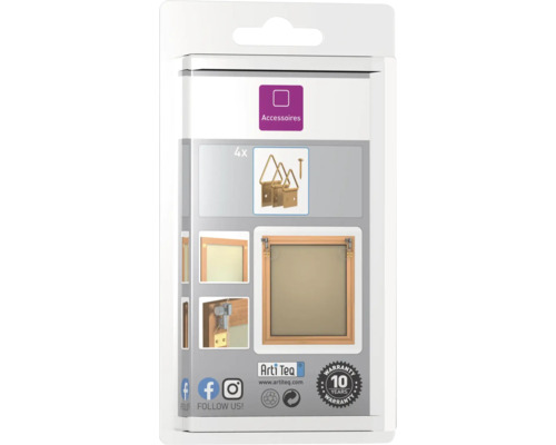 Arti Teq accessoirepakket met hangers en spijkers voor fotolijsten