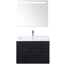 Wastafelcombinatie met spiegel en onderkast