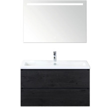 Wastafelcombinatie met spiegel en onderkast