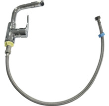 Waterkraan met flexibele aansluitslang