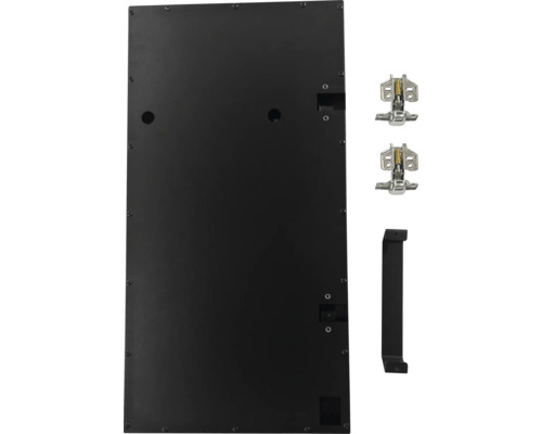 Kastdeur met scharnieren en handgreep voor Hornbach projecten