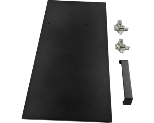 Meubelonderdeel met scharnieren en handgreep