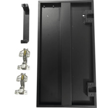 Kastaccessoires: handgreep, scharnieren en montagebeslag