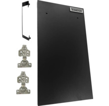 Kast accessoires set met kastophanger, montageplaat en scharnieren
