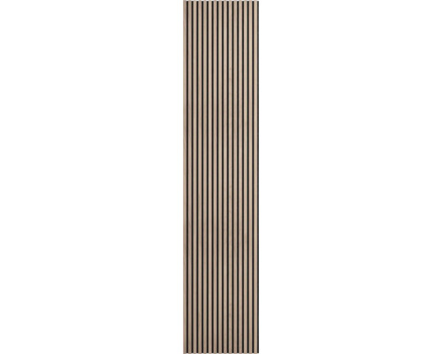 Akoestisch paneel met houten lamellen voor wanddecoratie