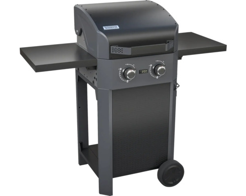 Gasbarbecue met twee opbergvakken en digitaal display