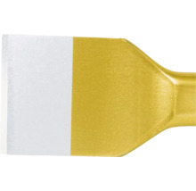 Platte beitel van staal, close-up