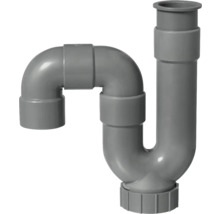 Grijze sifon voor sanitaire installaties