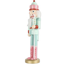 Decoratieve notenkraker met snoepmotief als feestelijke decoratie