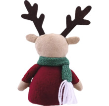 Kerst rendier knuffel met sjaal