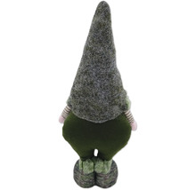 Tuinkabouter decoratiefiguur met puntmuts