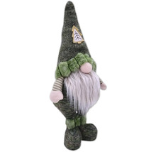 Decoratieve kerstkabouter met baard en muts
