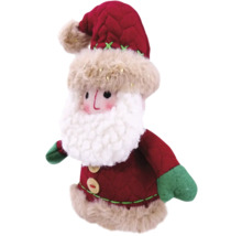 Kerstman decoratiefiguur met rode muts en witte baard