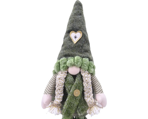 Decoratieve kabouter met hart op de hoed