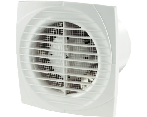 Vierkante wandventilator met beschermrooster