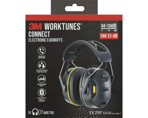 3M Worktunes Connect elektronische oorkappen