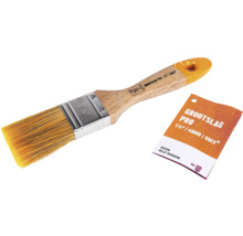 Verfkwast met houten handvat en 40 millimeter breedte