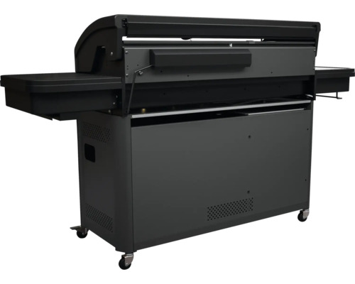 Barbecuekar met opbergruimte en wielen