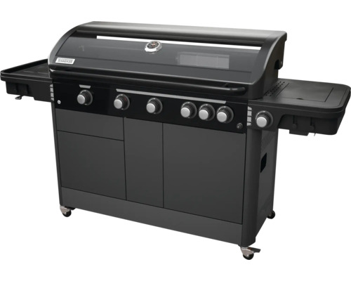 Gasbarbecue met opbergvakken en wielen