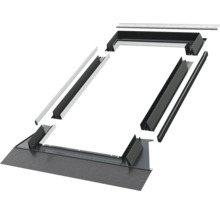 Afzonderlijke componenten van een dakraaminstallatieframe