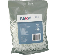 Verpakking tegelkruisjes, 2 millimeter, 250 stuks