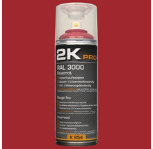 2K Pro spuitlak RAL 3000 vuurrood