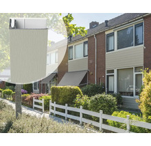 ESCADE Afwerkprofiel eind aluminium/pvc RAL7038 mistgrijs, 17-23mm 3000mm