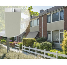 Huisgevel met kunststof gevelbekleding